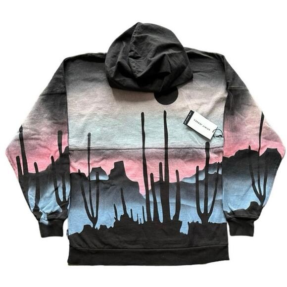 SPIRIT JERSEY Out West Cactus Desert Hoodie Size M New w/ Tag MSRP $139 - Picture 4 of 14